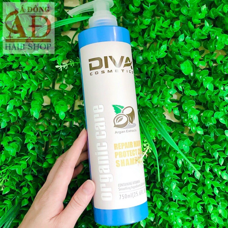 [Chính hãng] [Siêu rẻ] Dầu gội Diva New phục hồi giữ màu 750ml