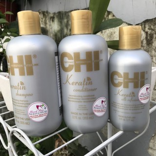Dầu xả phục hồi tóc Chi Keratin Conditioner 355ml
