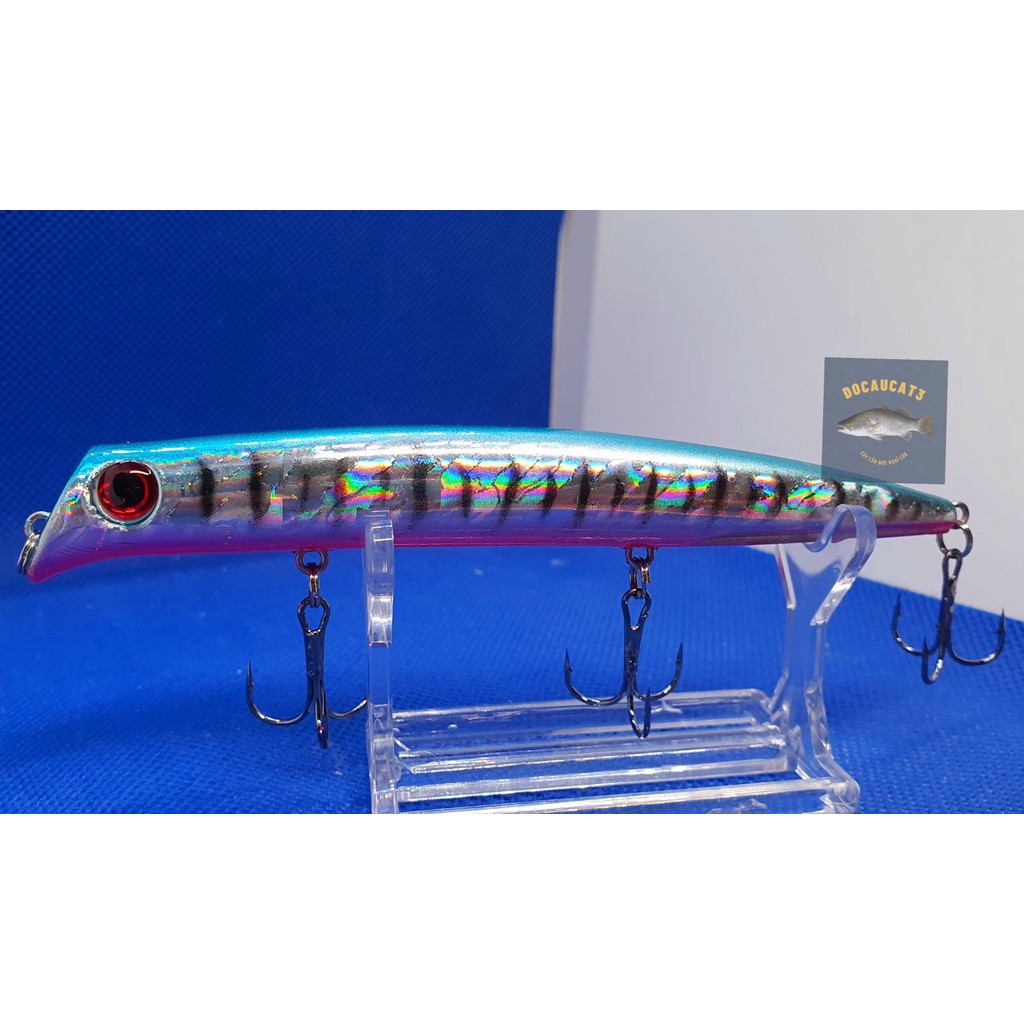 Mồi câu lure KINGDOOM 120 câu cá Chẽm, Nhồng, Măng lớn 12cm/15g