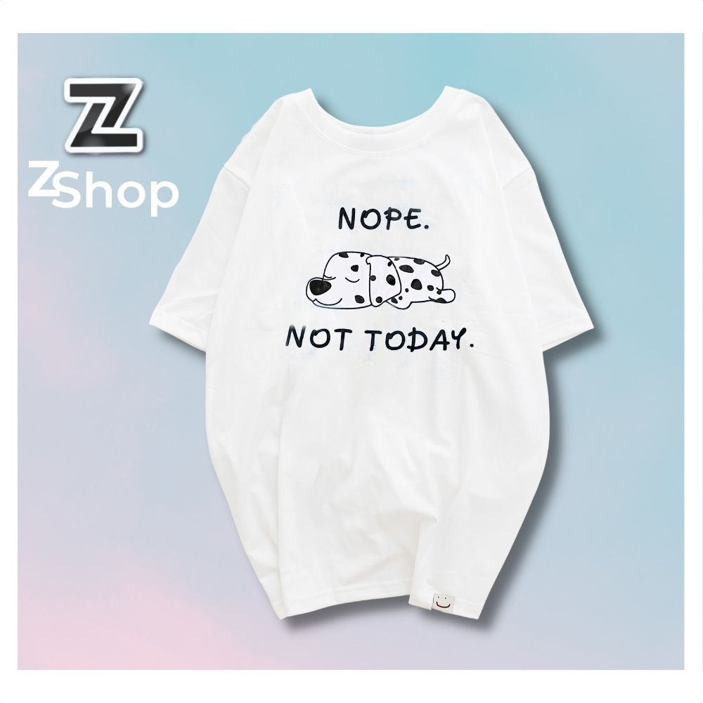Áo Thun Cặp Đôi ZSHOP Cotton Cao Cấp CHUẨN LOCAL BRAND Unisex Nam Nữ Phông Rộng Hình In Nhiệt 100% Độ Bền Màu Cao ZS77B | BigBuy360 - bigbuy360.vn