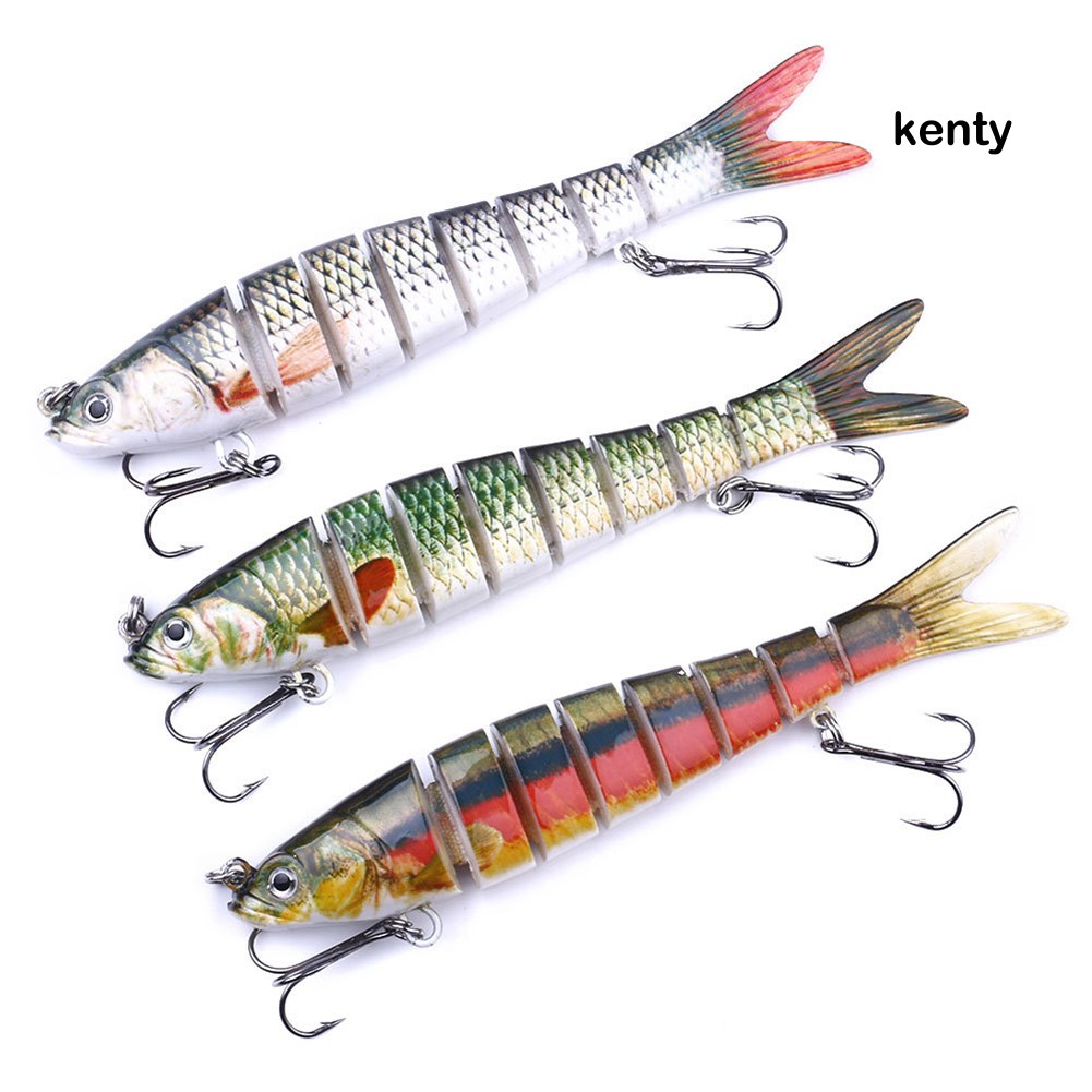 Kt KT Ktt☀Mồi Giả Nhử Cá Nhiều Khớp Nối 13.7cm 27g