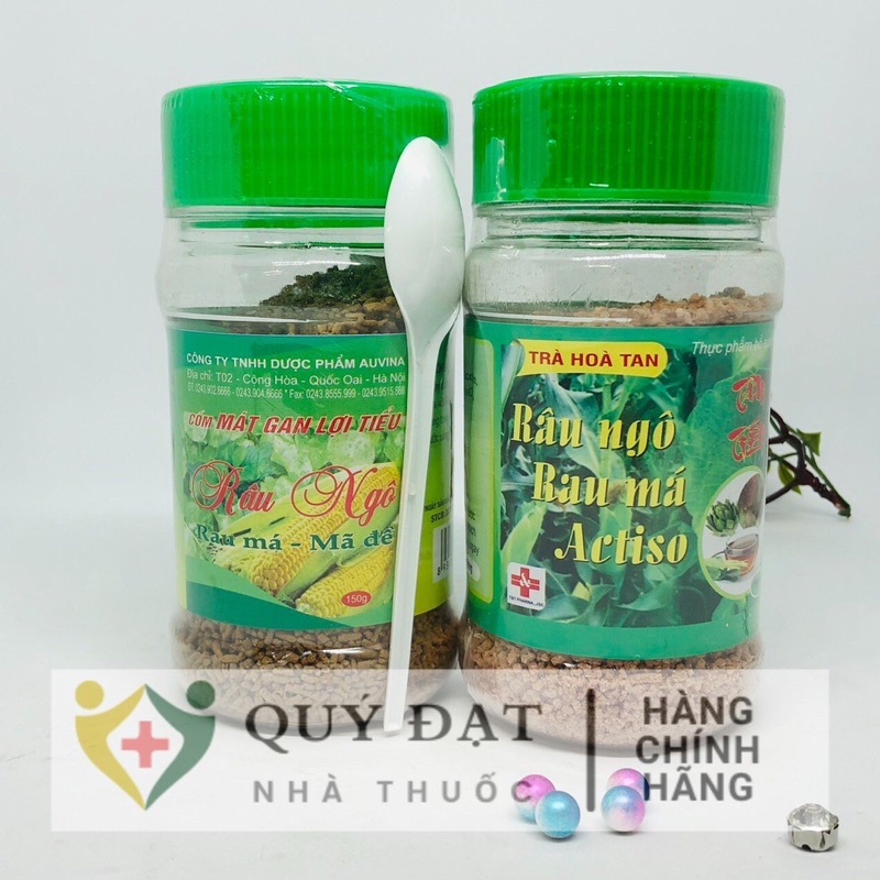 Trà Râu ngô Rau má Actiso (Lọ 150g KLT)