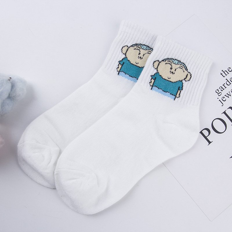 Tất Cổ Cao Shin Nam Nữ Unisex phong cách Hàn Quốc