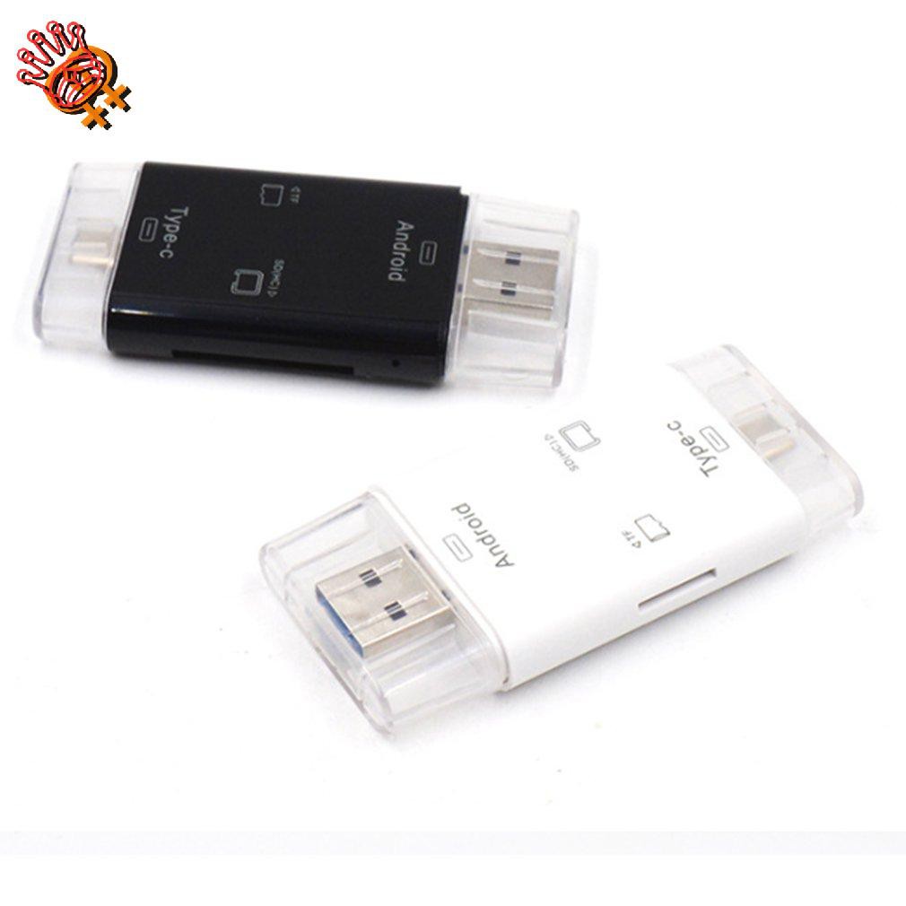 Đầu Đọc Thẻ Nhớ Otg Đa Năng 4 Trong 1 Usb 2.0 | BigBuy360 - bigbuy360.vn