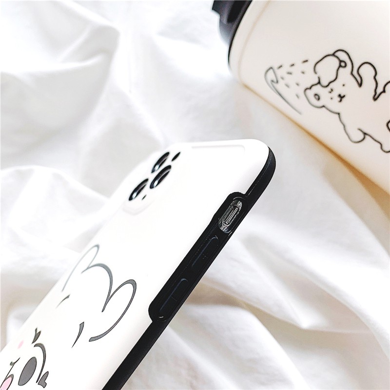 Ốp lưng iphone Peek a Pooh IMD dày dặn viền nổi 5/5s/6/6plus/6s/6splus/7/7plus/8/8plus/x/xr/xs/11/12/pro/max/plus/promax