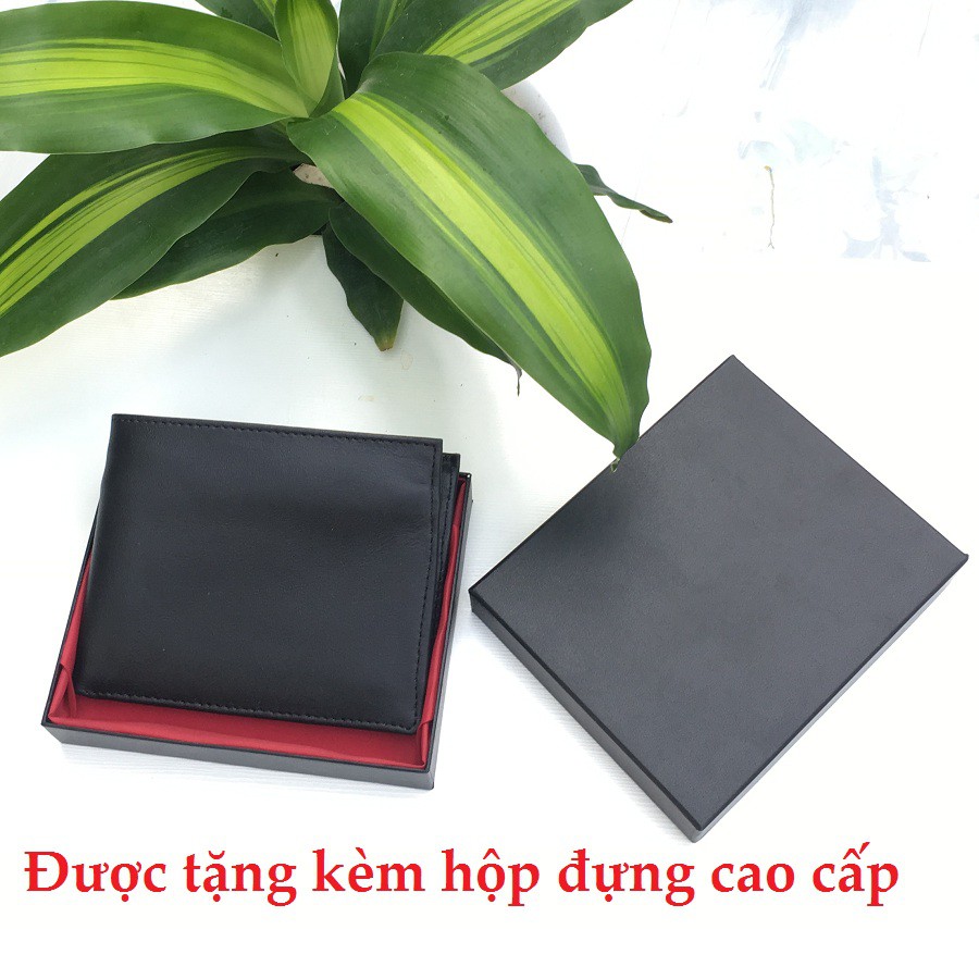 🌟HCM🌟🌺FREESHIP🌺️⚡Ví Nam Da Bò Thật Giá Siêu Rẻ Ví Ngang  Bảo Hành Da- Tặng Kèm Hộp-BH 12 THÁNG .MỚI VỀ SIÊU HÓT.