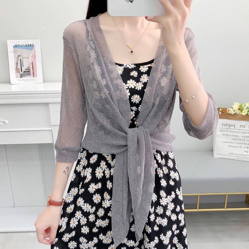 Áo Khoác Chống Nắng Phối Lưới Mỏng Thời Trang Mùa Hè