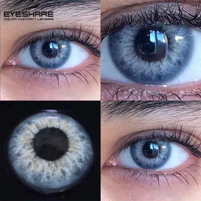 Bộ 2 kính áp tròng EYESHARE thiết kế màu sắc hợp thời trang
