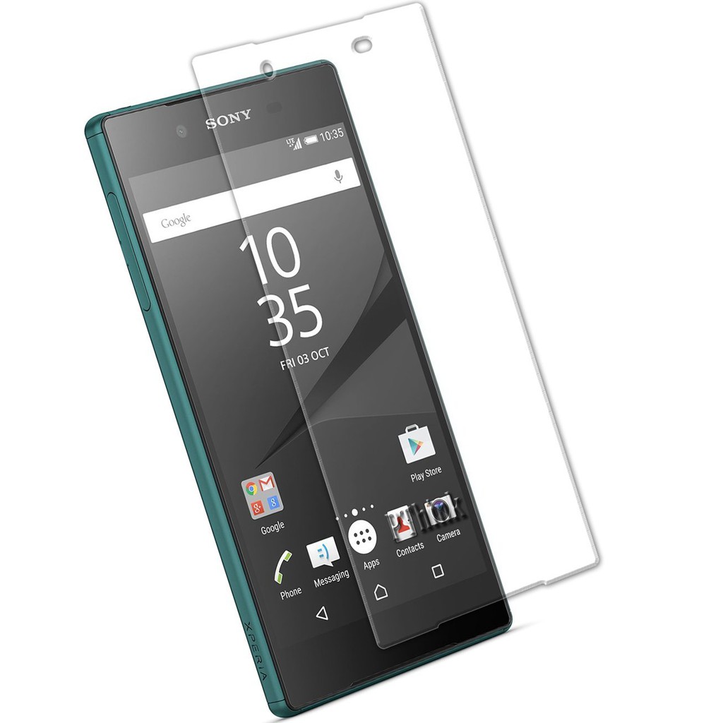 Kính cường lực trong suốt Sony Z5 Premium / Z5 Plus (Kèm miếng lau)