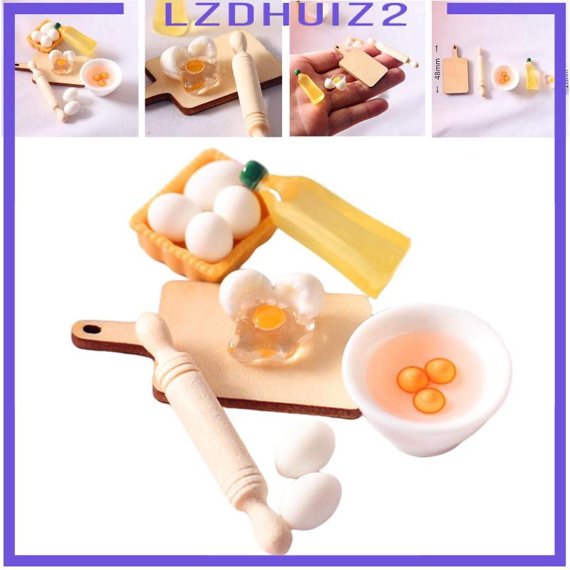 Bộ Đồ Chơi Nội Thất Nhà Bếp Búp Bê Tỉ Lệ 1: 12 Chất Lượng Cao