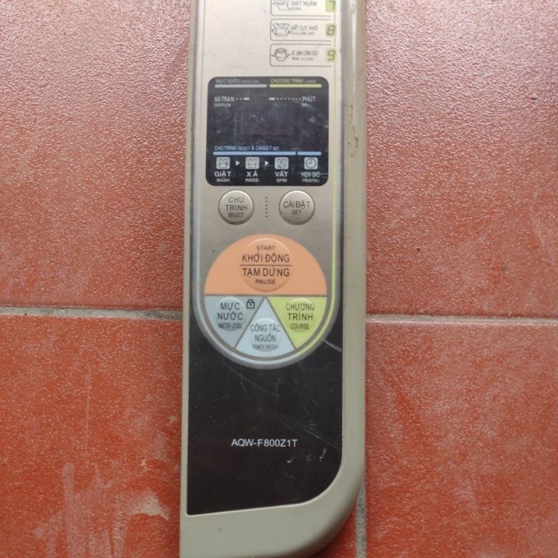 Bo mạch máy giặt Sanyo AQW-F800ZT, ASW-F700Z1T----- 6 phím