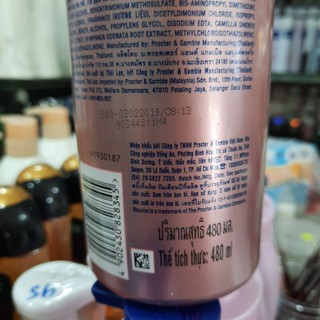Dầu xả Rejoice Micellar nhẹ bồng bềnh 480ml