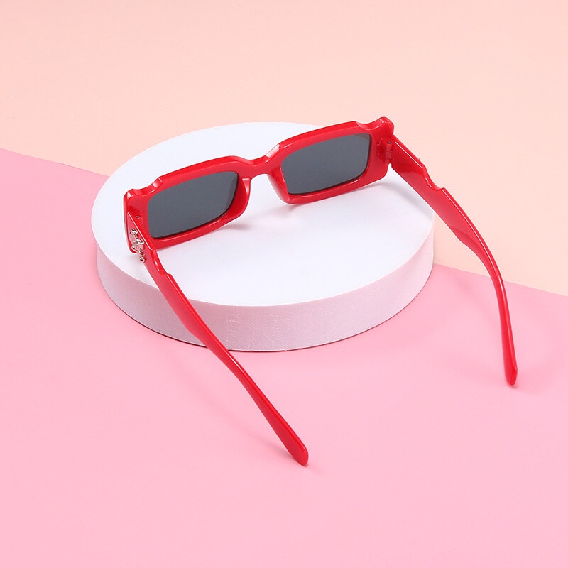 Kính Mát Phân Cực Mặt Vuông Phong Cách Âu Mỹ Cho Bé