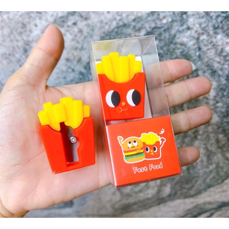 Đồ chuốc, gọt bút chì mẫu thú, đồ ăn dễ thương cho bé