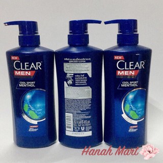 Dầu gội Clear thiên nhiên trị gàu và ngăn gàu 480gr