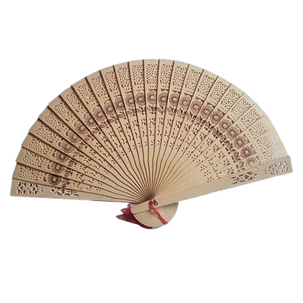 Quạt xếp phong cách Trung Hoa truyền thống thời trang cho nữ