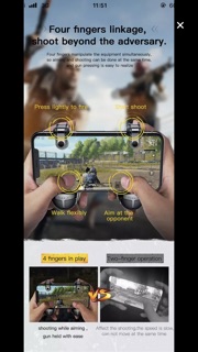 Tay game kiêm nút bắn cho game thủ Pug