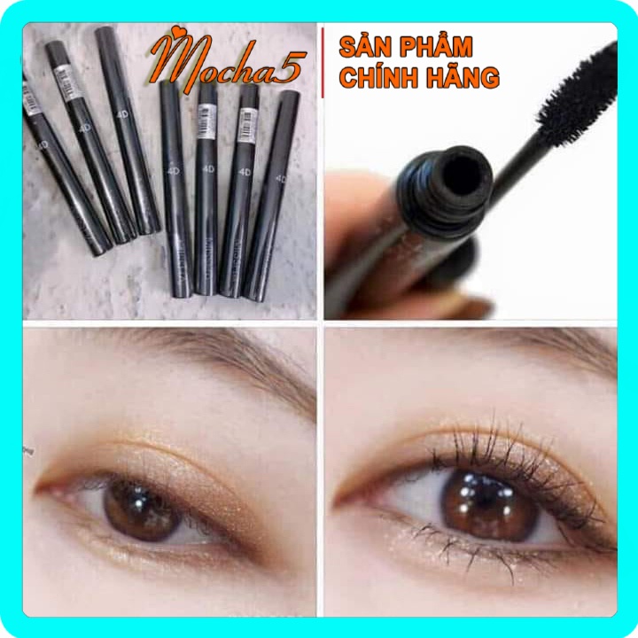 [Mẫu Mới] Mascara Chuốt Mi MISSHA 4D Mảnh Tự Nhiên Chống Nước