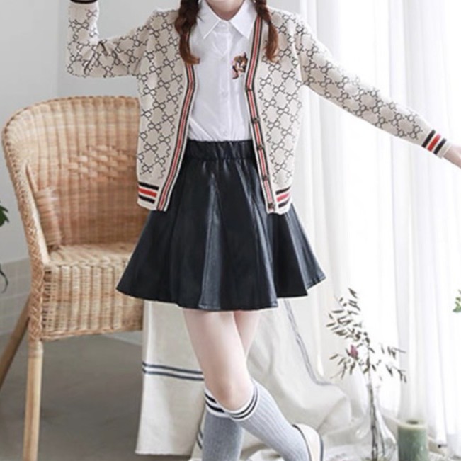 Áo Len Cardigan Nữ Cao Cấp, Áo Len Nữ Quảng Châu Hoạt Tiết Mềm Kiểu Dáng Thời Trang Sang Chảnh