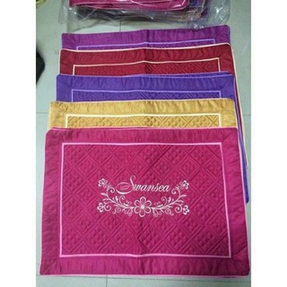 Đôi vỏ gối trần thêu Satin