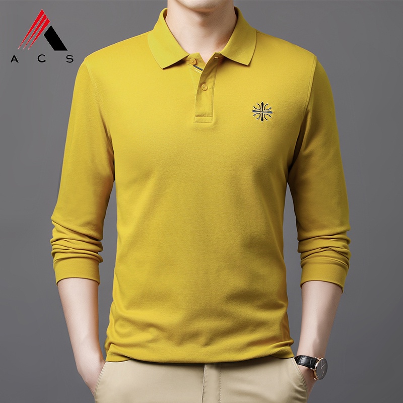 Áo thun polo nam tay dài thời trang