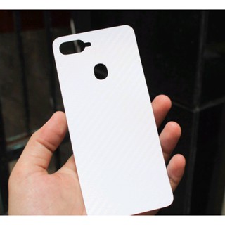 Miếng dán carbon mặt sau dành cho oppo f3 f5 f7 f9 a33