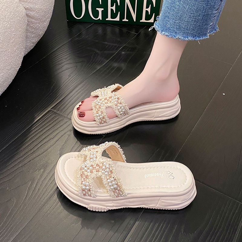 Dép Sandal Đế Dày Thời Trang Mùa Hè 2022 Cho Nữ