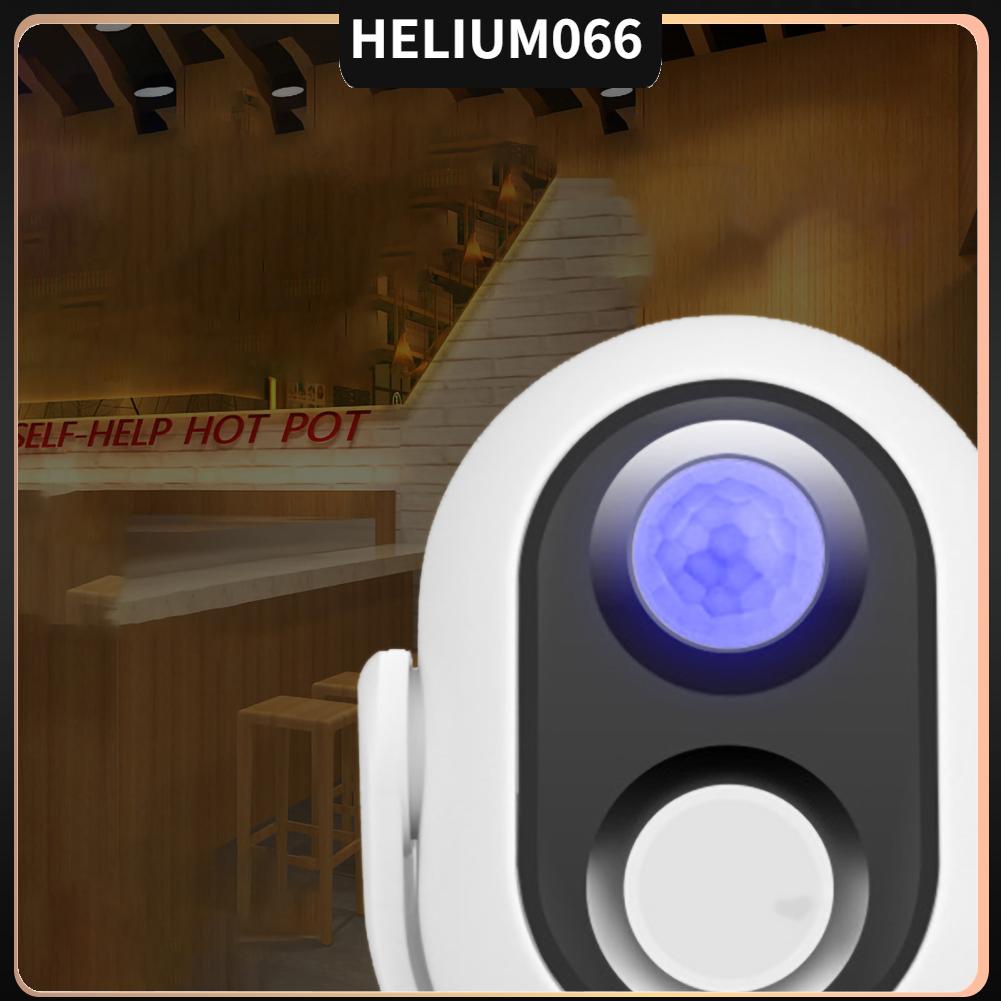 Helium066 Cảm biến chuyển động Chuông cửa hàng vào nhắc nhở chào mừng Buzzer dành cho gia đình và