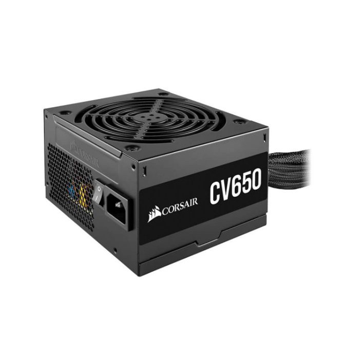 Nguồn máy tính Corsair CV650 80 Plus Bronze 650W - NEW - update 2 dây EPS cho CPU - chính hãng