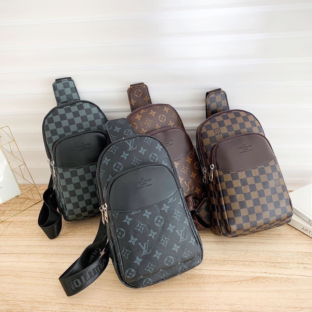 ⚡️ 𝐅𝐑𝐄𝐄 𝐒𝐇𝐈𝐏 ⚡️ Túi Đeo Chéo Nam Lv, Túi Bao Tử Nam Cao Cấp...