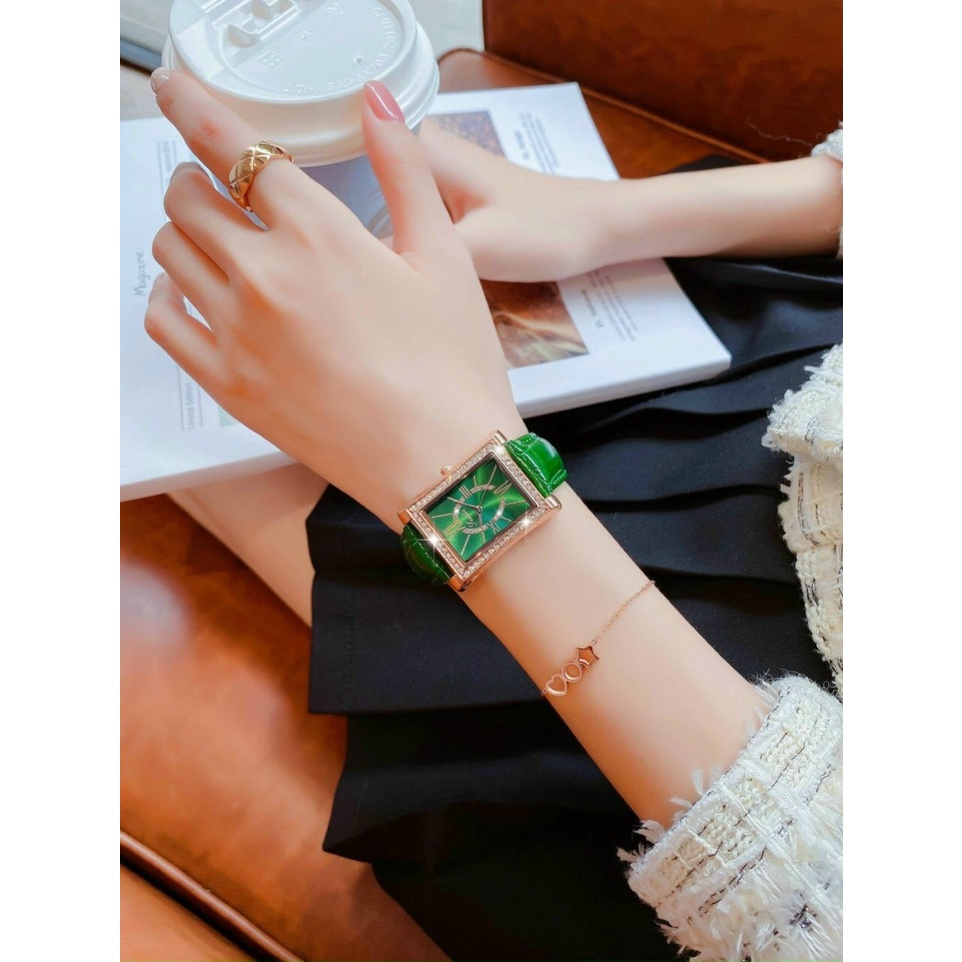 Đồng hồ nữ Scottie cao cấp - dây silicone