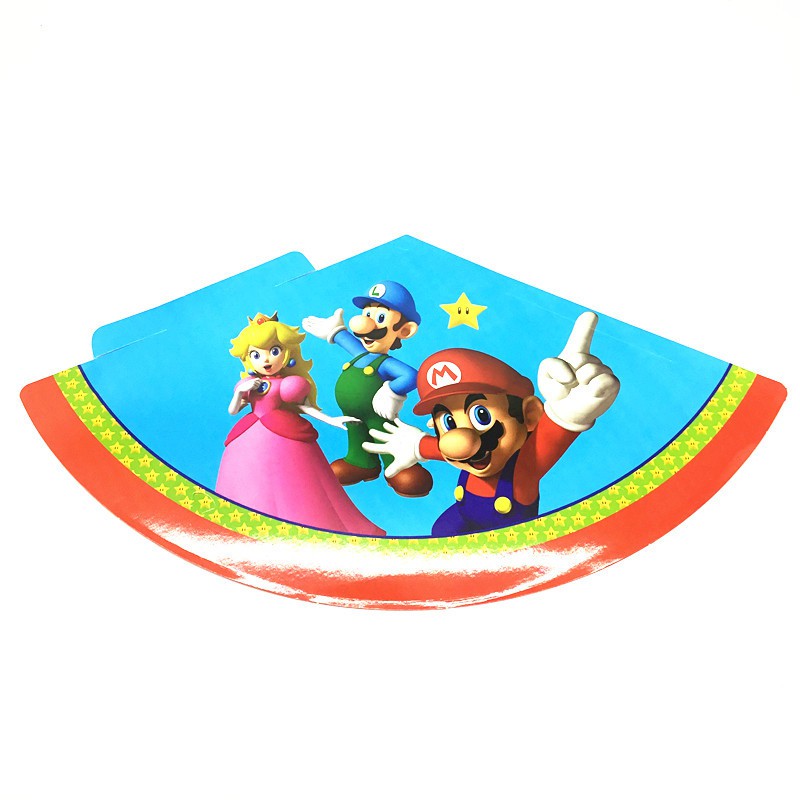 Bộ Phụ Kiện Trang Trí Tiệc Sinh Nhật Chủ Đề super mario