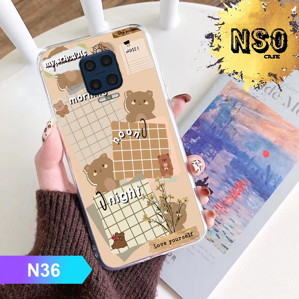 [FREESHIP] Ốp Lưng Vsmart Aris In Hình họa tiết gấu dễ thương