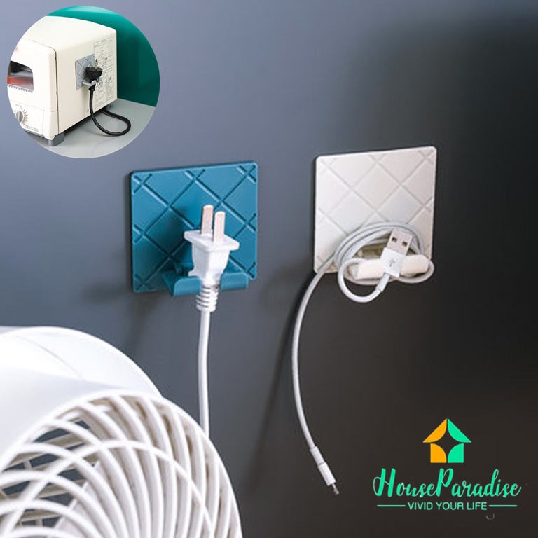 Móc Dán Tường Treo Phích Cắm Điện Tiện Dụng