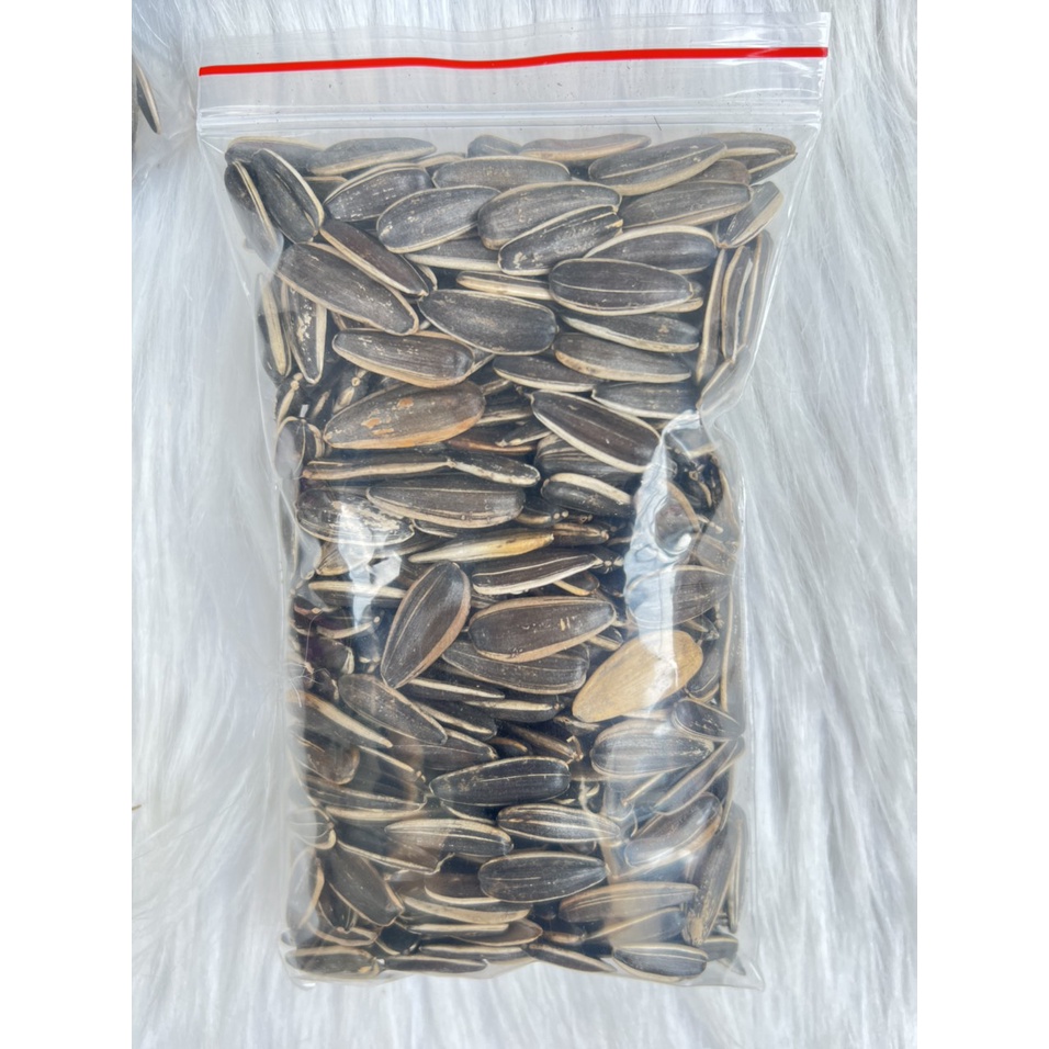 Hướng dương hạt to tròn đều cho vẹt, xám, chuột, hamster gói 200gr