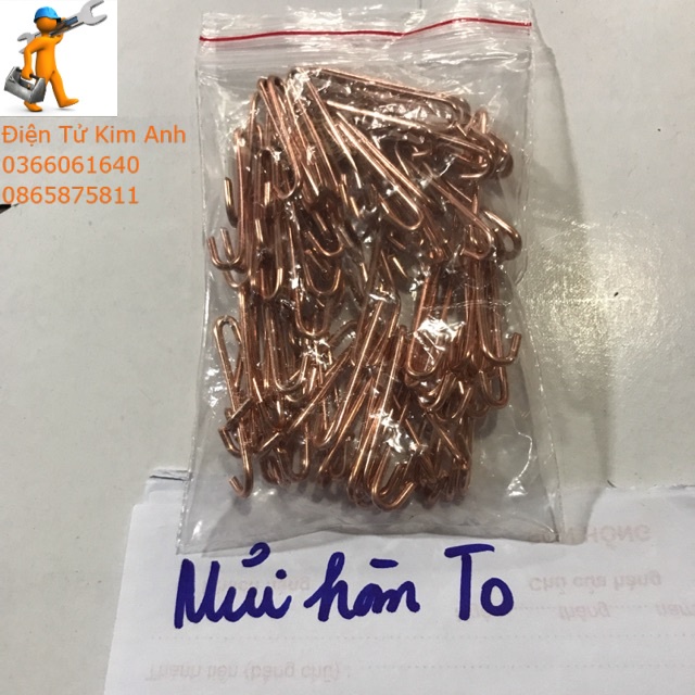Mũi Hàn xung loại to dễ dàng thay thế