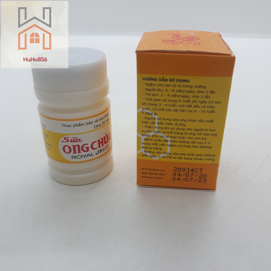 Royal Jelly - Kẹo sữa Ong Chúa - Kẹo Ngậm Tăng Sức Đề Kháng MEKOPHAR
