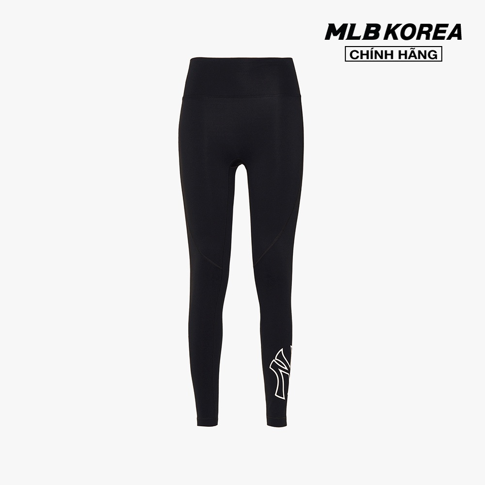 MLB - Quần legging nữ lưng thun Mega Logo 3FLGR0116-50BKS