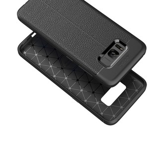 Ốp lưng Samsung S8 Plus silicon giả da Auto Focus