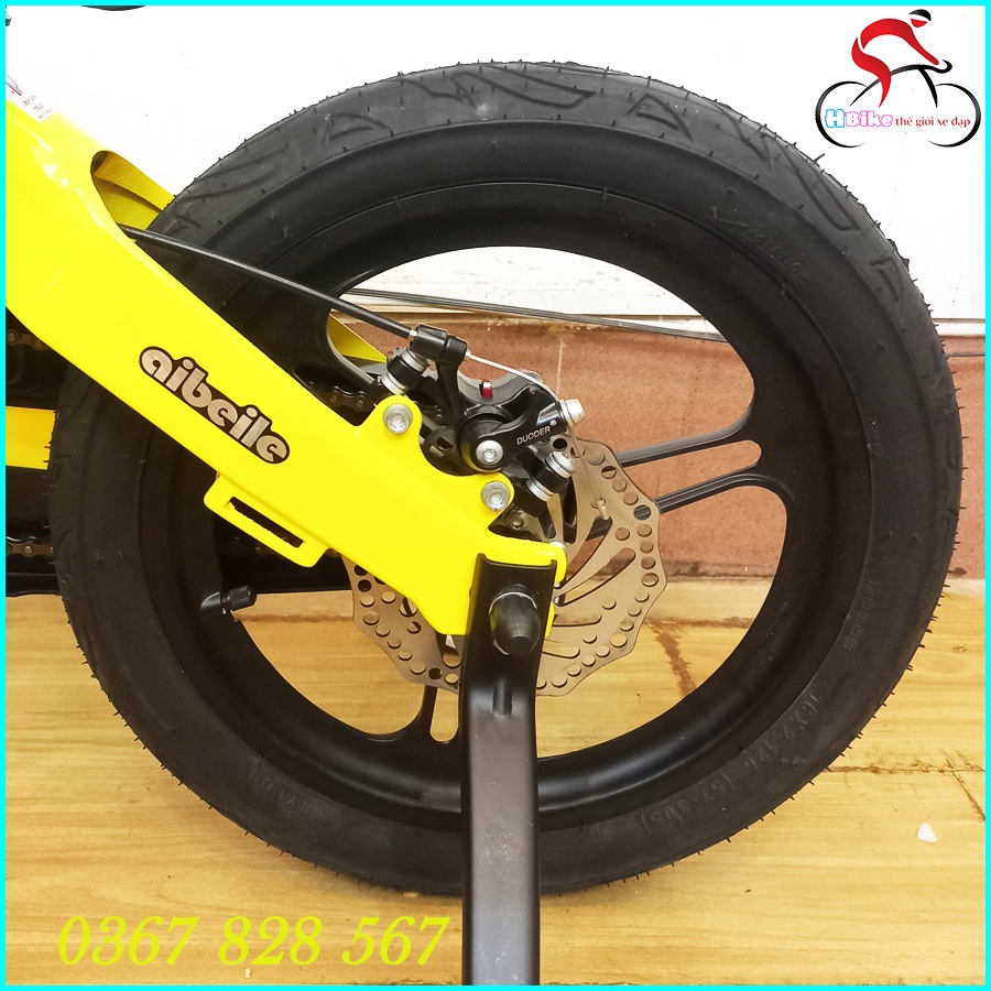 Xe Đạp Trẻ Em Vành Đúc, Khung hợp kim Magie AiBeiLe Siêu Nhẹ, Thời Trang Và Siêu Khỏe Khoắn.