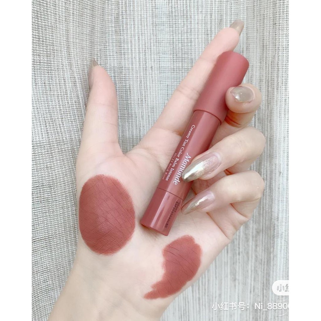 Son Bút Chì Mamonde Creamy Tint Color Balm Intense Màu 23 Brick Rose