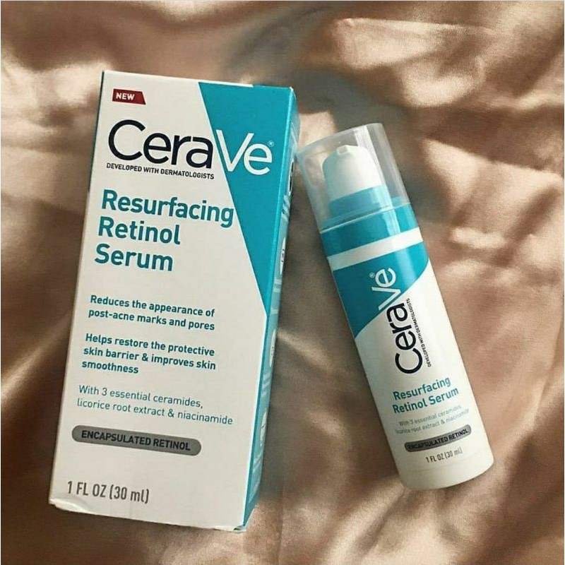 Tinh chất tái tạo da và se khít lỗ chân lông CeraVe Resurfacing Retinol Serum 30ml