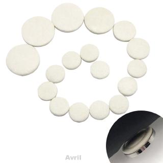 17pcs Woodwind Instrument Parts Training Replacement Tight Musical Universal Sealing Clarinet Pad