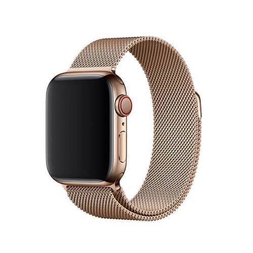 Dây Đeo Apple Watch Thép Không Gỉ - Series 5/4/3/2/1, T500, W26, W46, Dây Milanese Loop