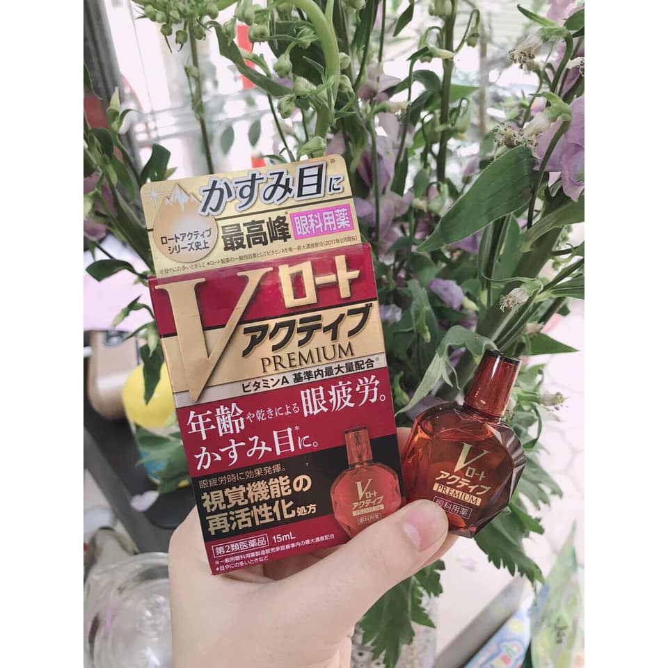 Thuốc Nhỏ Mắt Rohto V Premium 15Ml Đỏ Giá Rẻ, Chỉ Từ 310.000đ. Mua Ngay Kẻo  Lỡ!