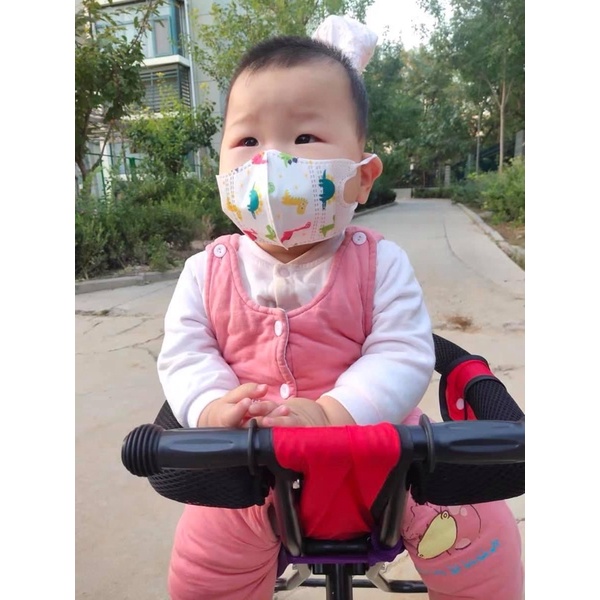 Khẩu Trang 3D Size Bé 0-3 tuổi Hàng Nhập Khẩu