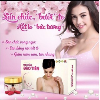 Viên Uống Nở Ngực Đào Tiên - Vòng 1 to hơn, săn chắc hơn, đẹp hơn