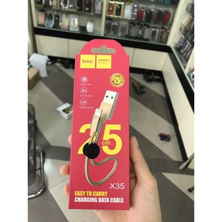 Cáp sạc Hoco X35 dài 25cm Lightning, micro-USB- Type C - Phụ Kiện Chi Hà