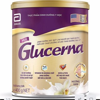 Sữa glucerna vani 400g ( sữa tiểu đường )
