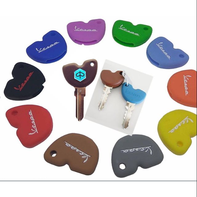 Bao silicone bảo vệ chìa khóa Piggio Vespa